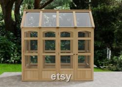 Woodwork Plans 4ft x 6ft, 4ft x 8Ft or 4ft x 10Ft Country Garden Border Greenhouse Digital Woodwork Plans Download Only US Imperial Windows