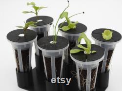 iDOO Compatible Grow Basket Algae Control Cover Flexible DIY Grow Basket Cover Hydroponic Gardening